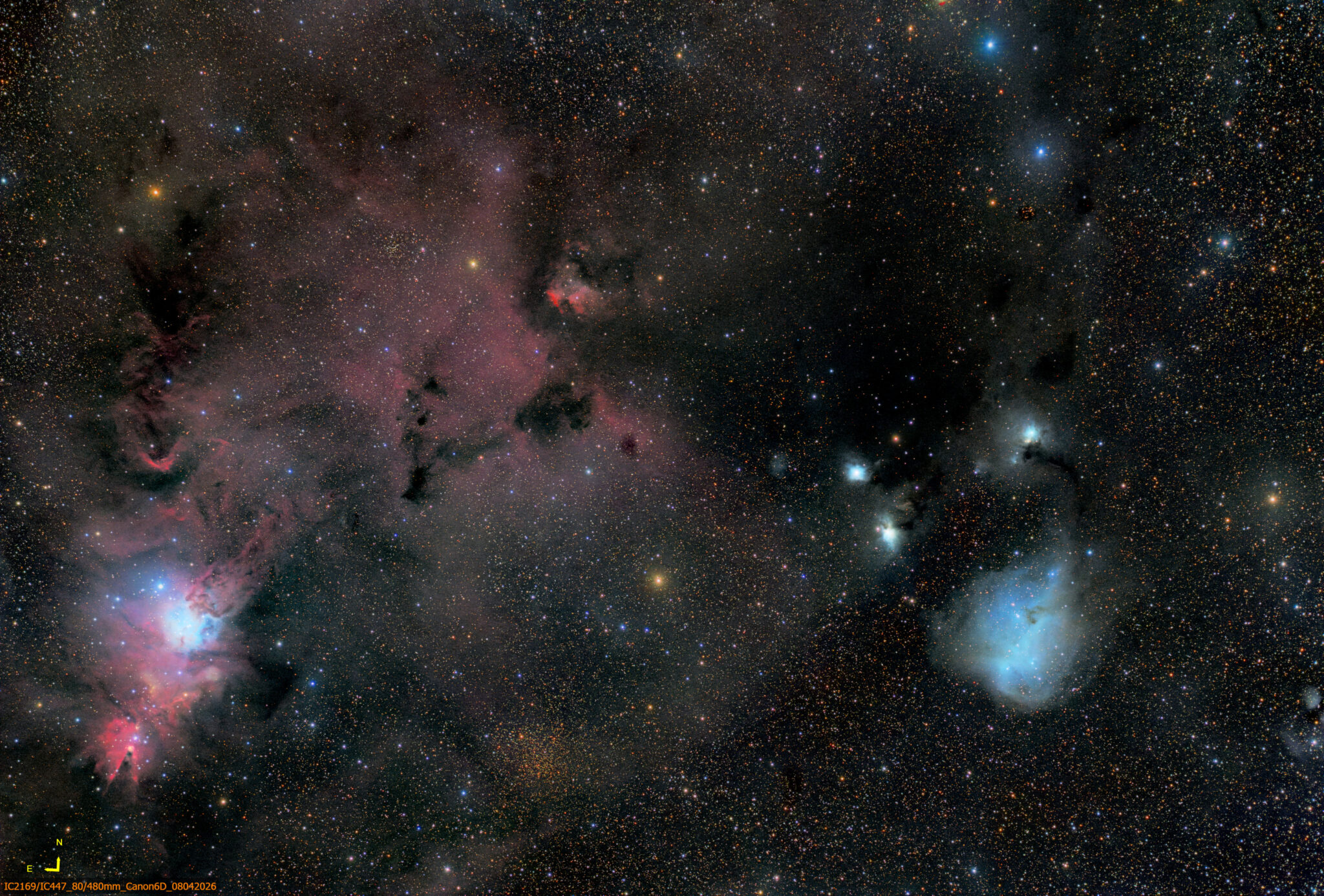 IC 447(=IC2169), Dreyer`s nebula