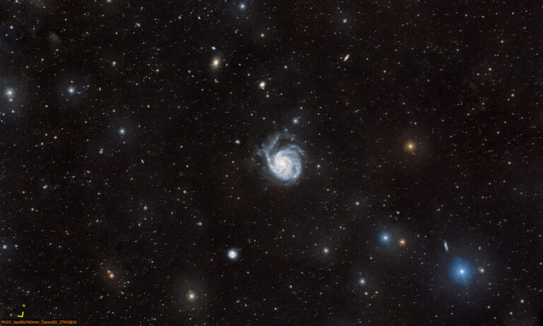 M101 (Feuerrad-Galaxie)